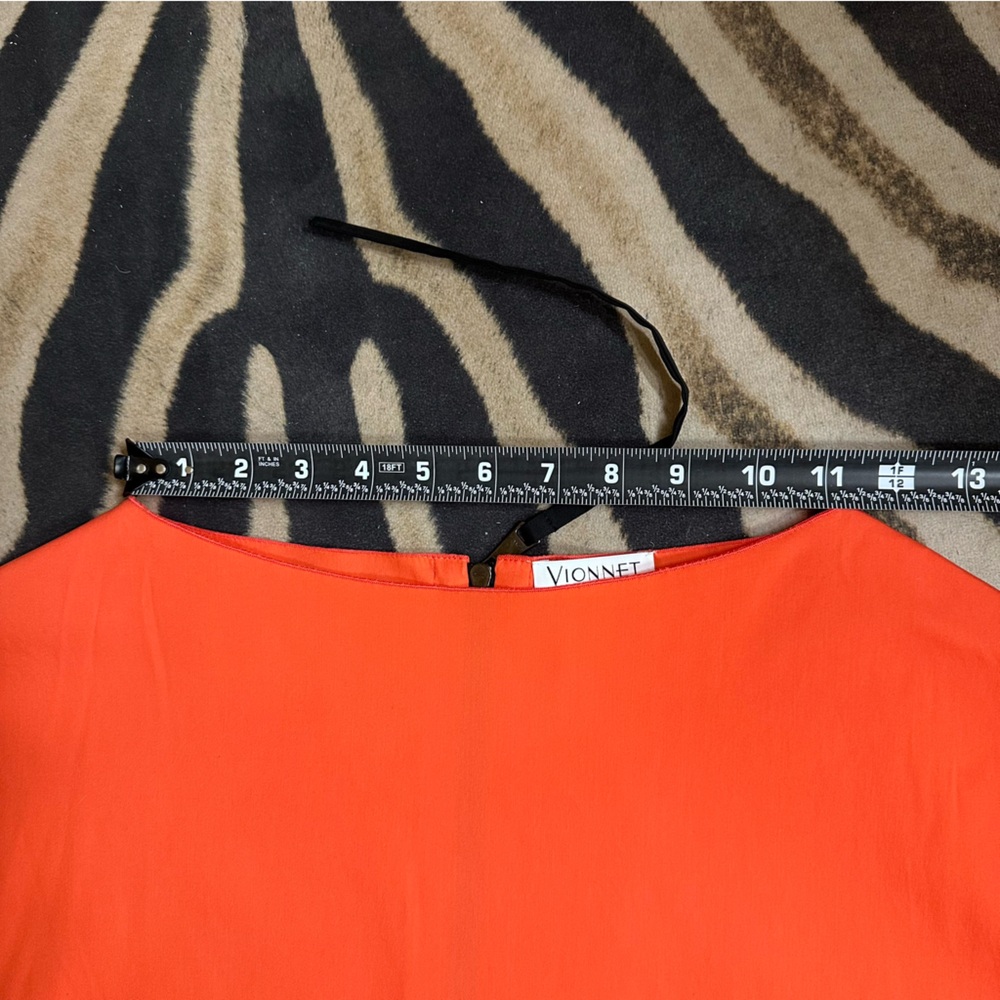 VIONNET NWOT Back Zipper Blouse🌸 - Picture 13 of 15